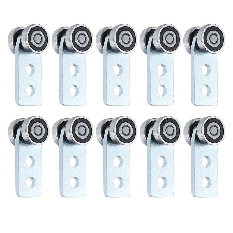 Fuperoo 2-Wheel Trolley Assembly Rollers.Strut Channel Rollers Trolley.for use with 1-5/8" Wide and All 1-5/8" or Taller Strut Channel.(10) - Image 1
